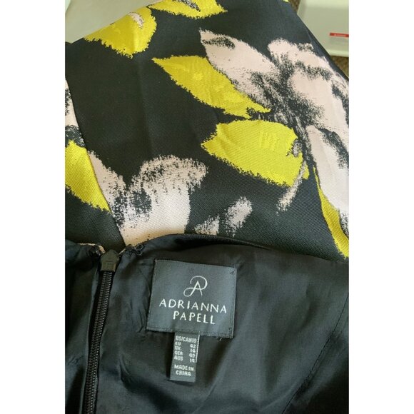 Adrianna Papell womens dress  size 12  side pockets 38ch  32W 42H  46Long - Picture 12 of 16